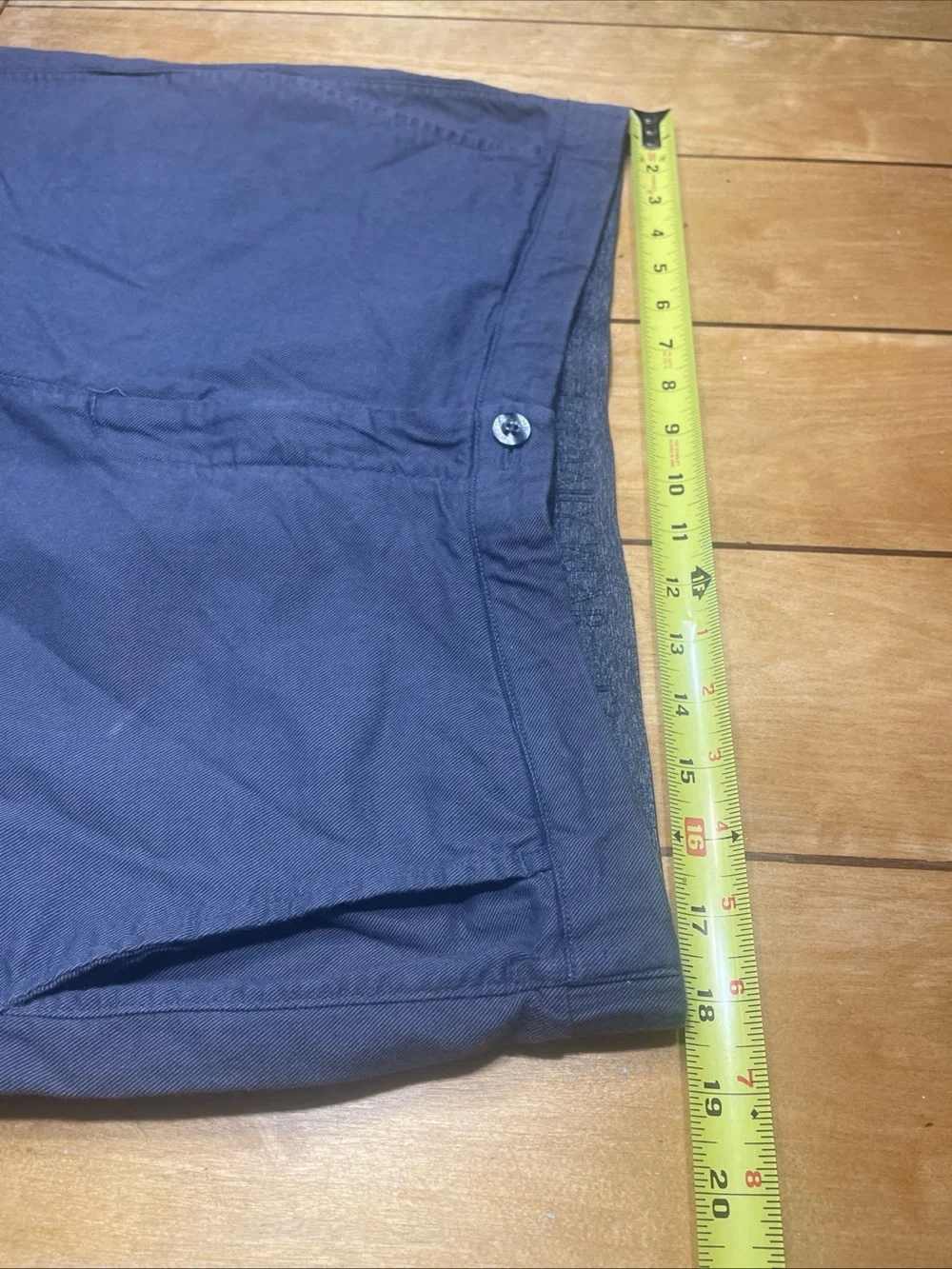Mack Weldon Navy Stretch Chino Drawstring Pants Tapered Size XL Casual Comfort